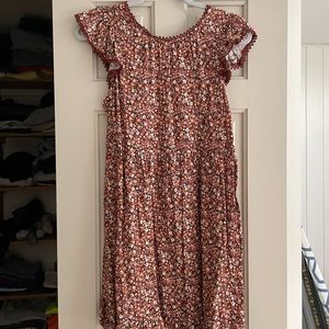 Floral babydoll dress